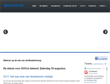 Tablet Screenshot of bradelierloop.nl